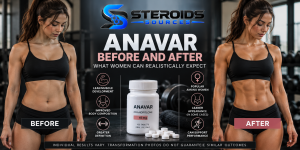 Anavar before and after for women