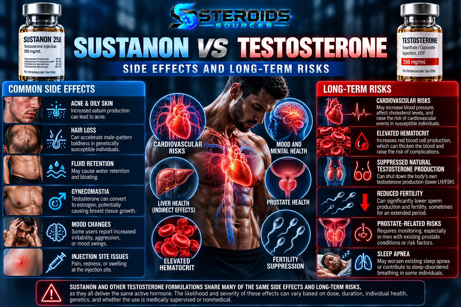 Sustanon vs Testosteron