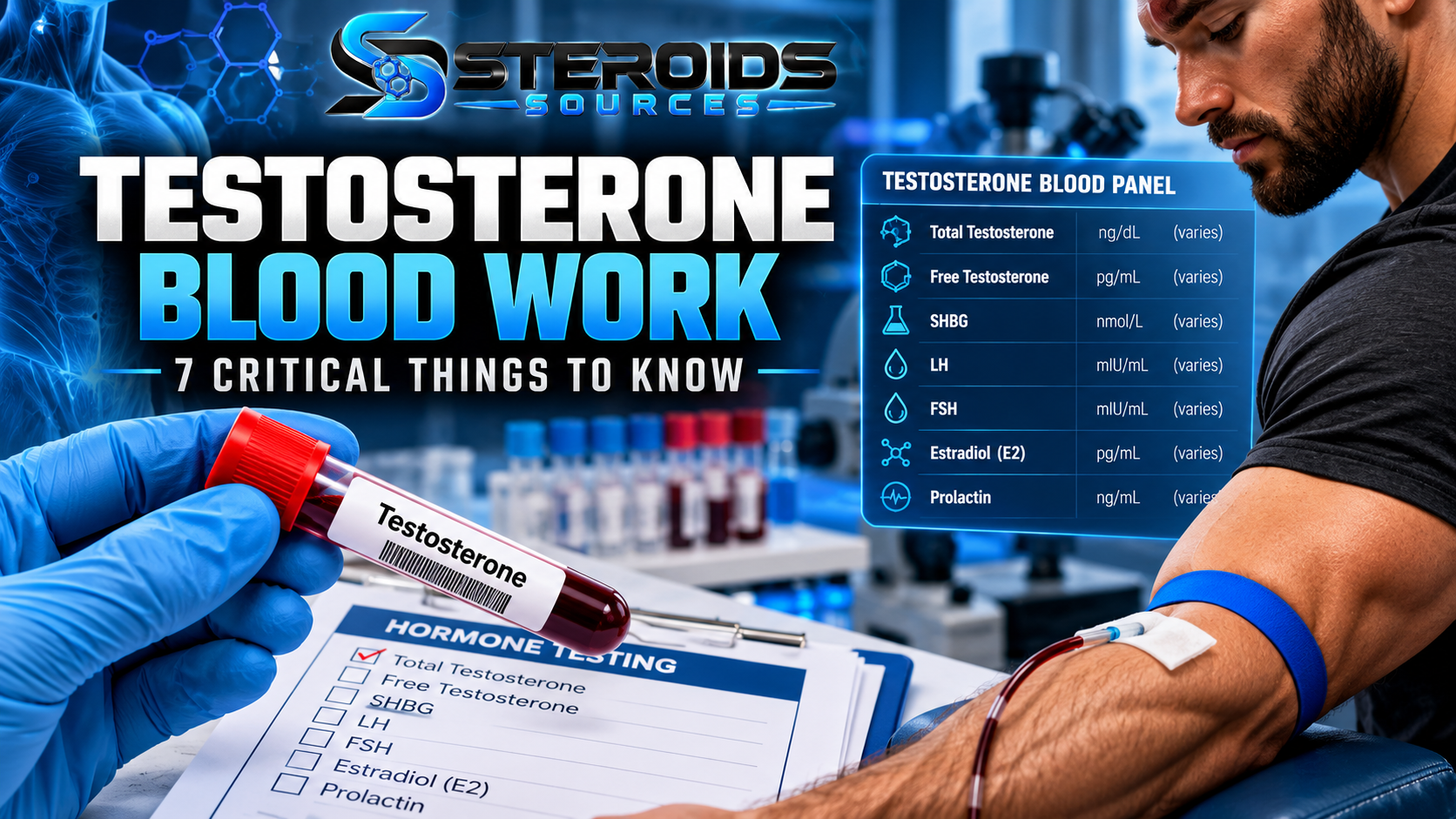testosterone blood work
