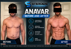anavar before and after